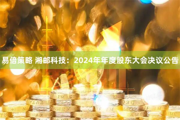 易倍策略 湘邮科技：2024年年度股东大会决议公告